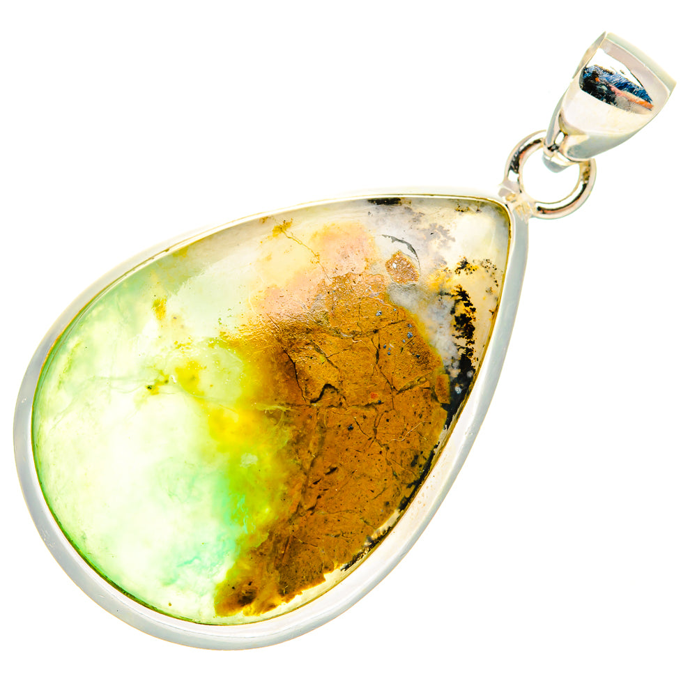 Peruvian Opal Pendants handcrafted by Anasilvercos - PD28199 - Photo 2