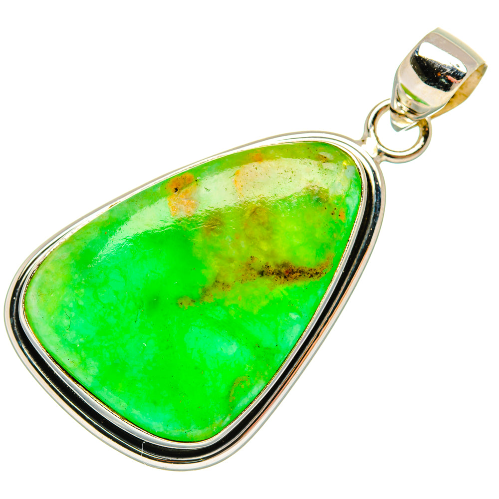 Peruvian Opal Pendants handcrafted by Anasilvercos - PD28205 - Photo 2