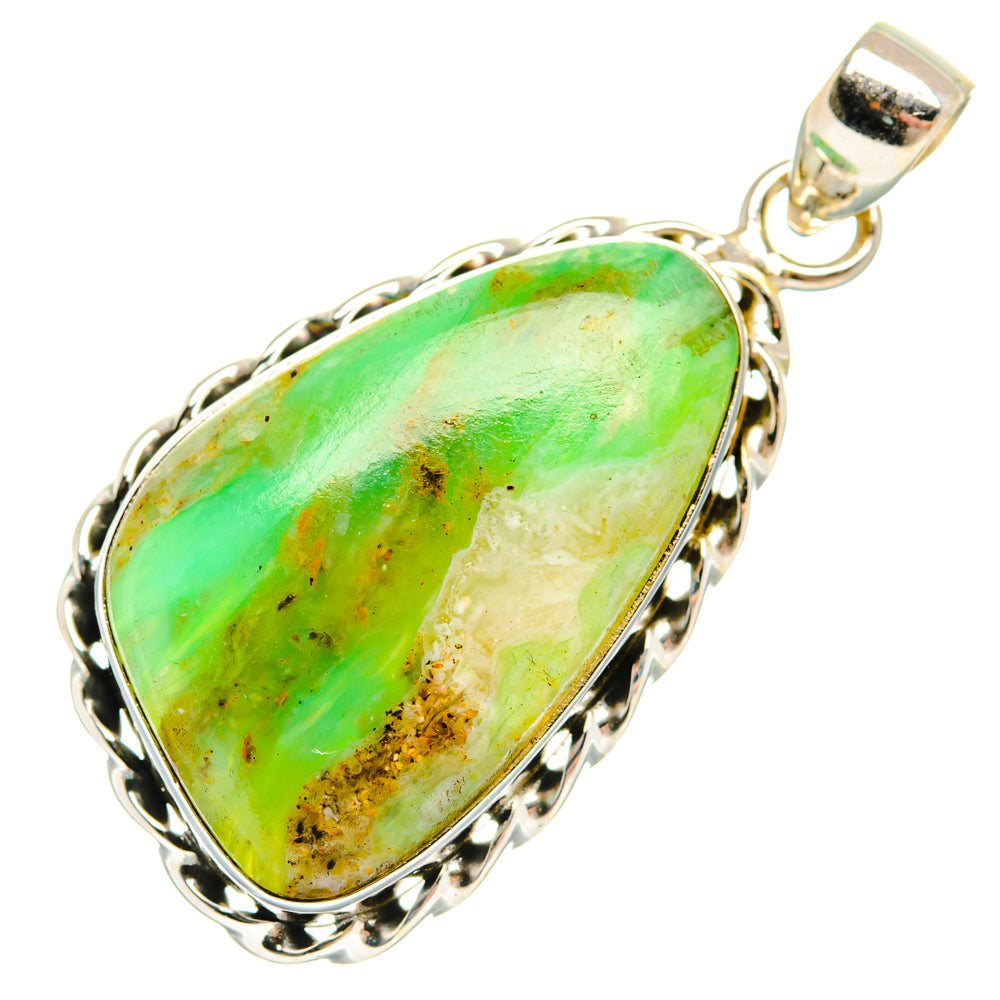 Peruvian Opal Pendants handcrafted by Anasilvercos - PD28209 - Photo 2