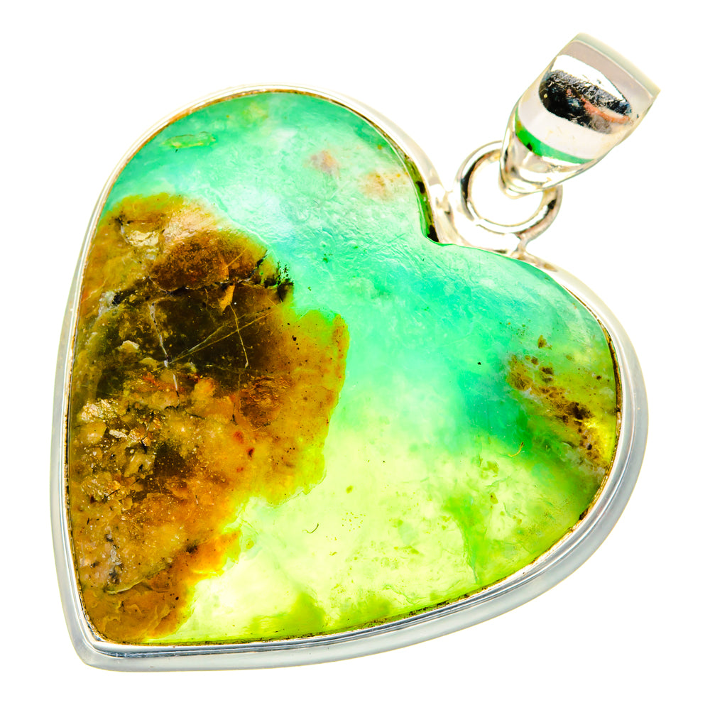 Peruvian Opal Pendants handcrafted by Anasilvercos - PD28219 - Photo 2