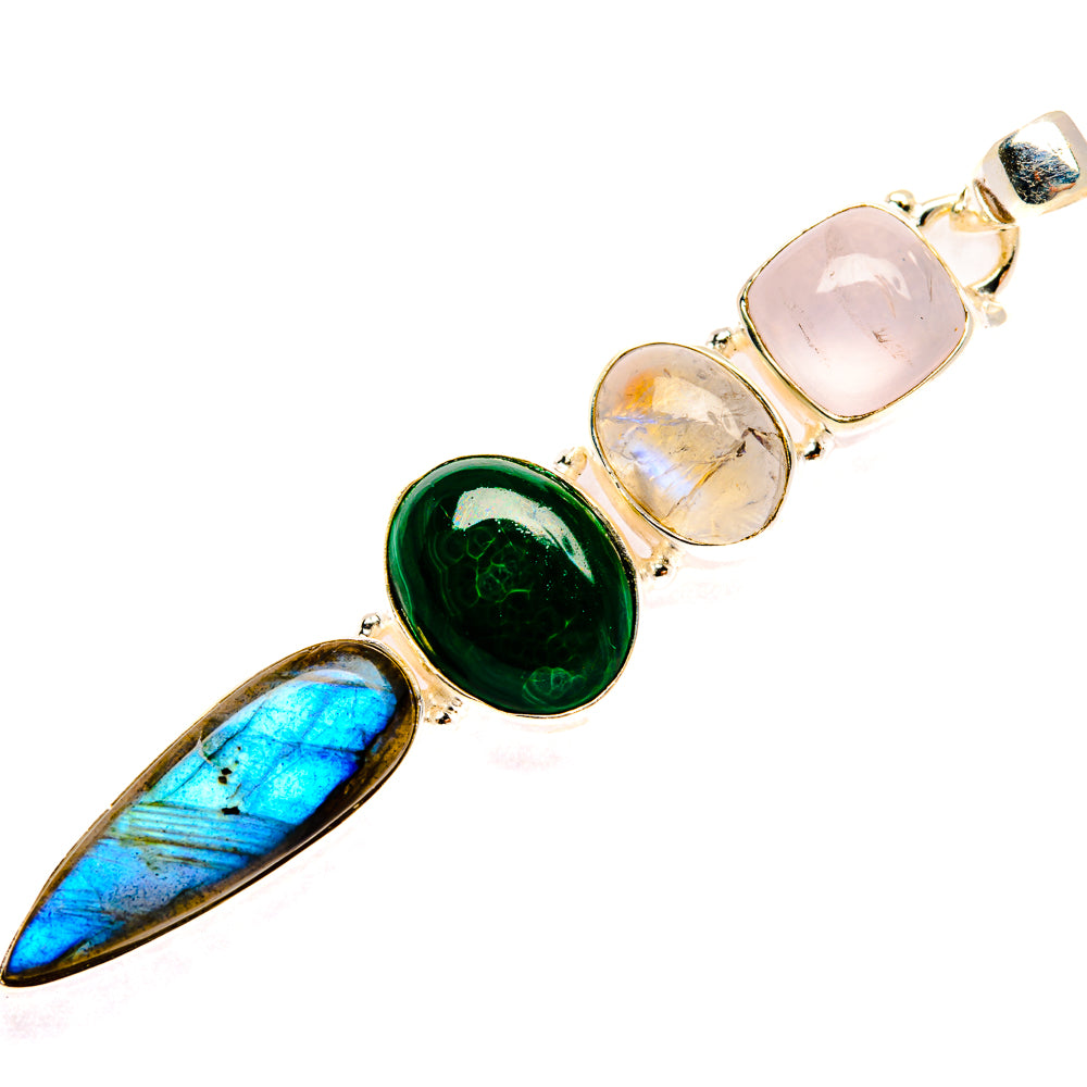 Labradorite Pendants handcrafted by Anasilvercos - PD28221 - Photo 2