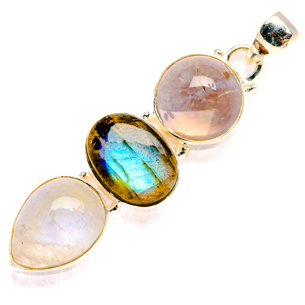 Labradorite Pendants handcrafted by Anasilvercos - PD28223 - Photo 2