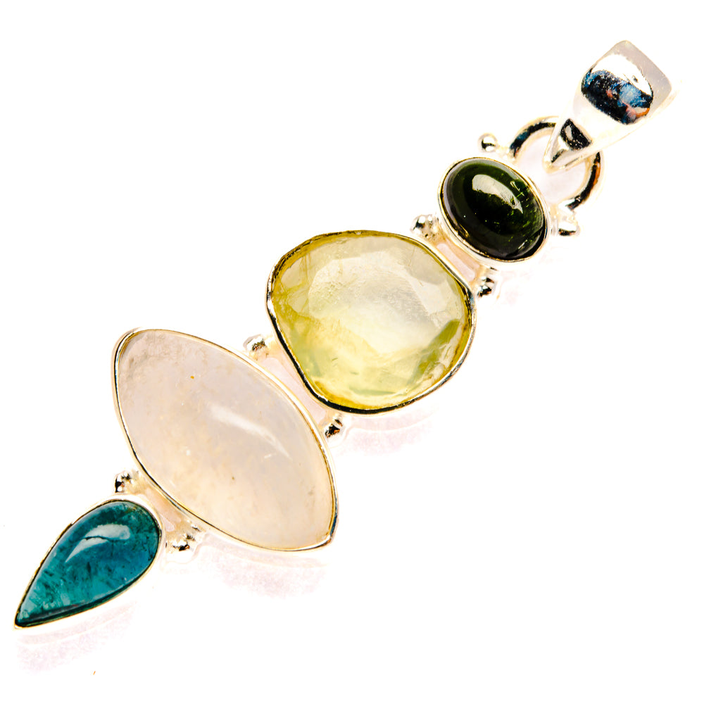 Rainbow Moonstone Pendants handcrafted by Anasilvercos - PD28227 - Photo 2