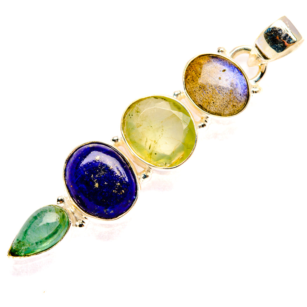 Lapis Lazuli Pendants handcrafted by Anasilvercos - PD28233 - Photo 2