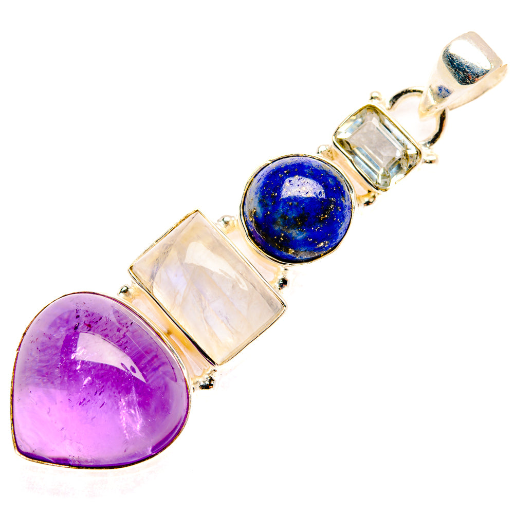 Amethyst Pendants handcrafted by Anasilvercos - PD28255 - Photo 2