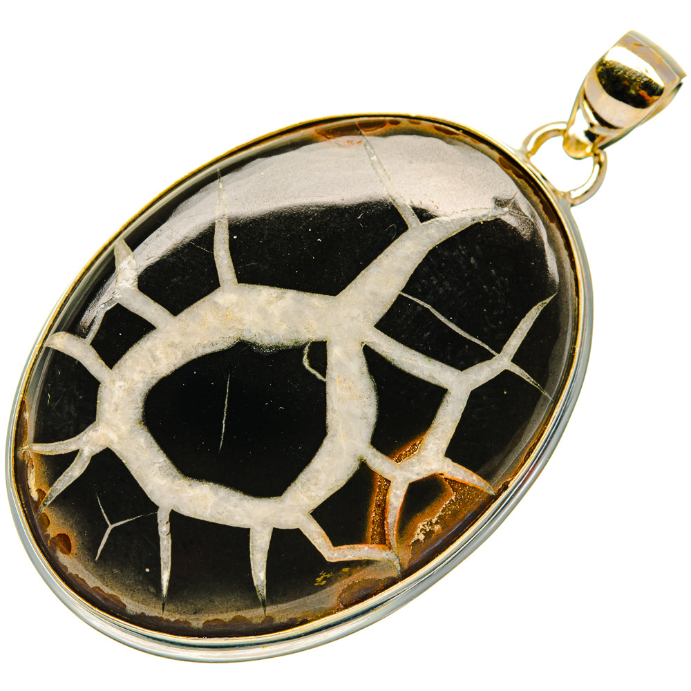 Septarian Geode Pendants handcrafted by Anasilvercos - PD28303 - Photo 2