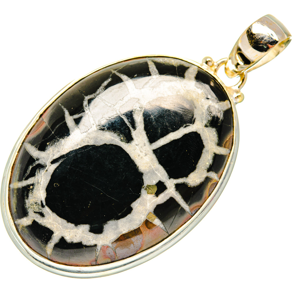 Septarian Geode Pendants handcrafted by Anasilvercos - PD28304 - Photo 2