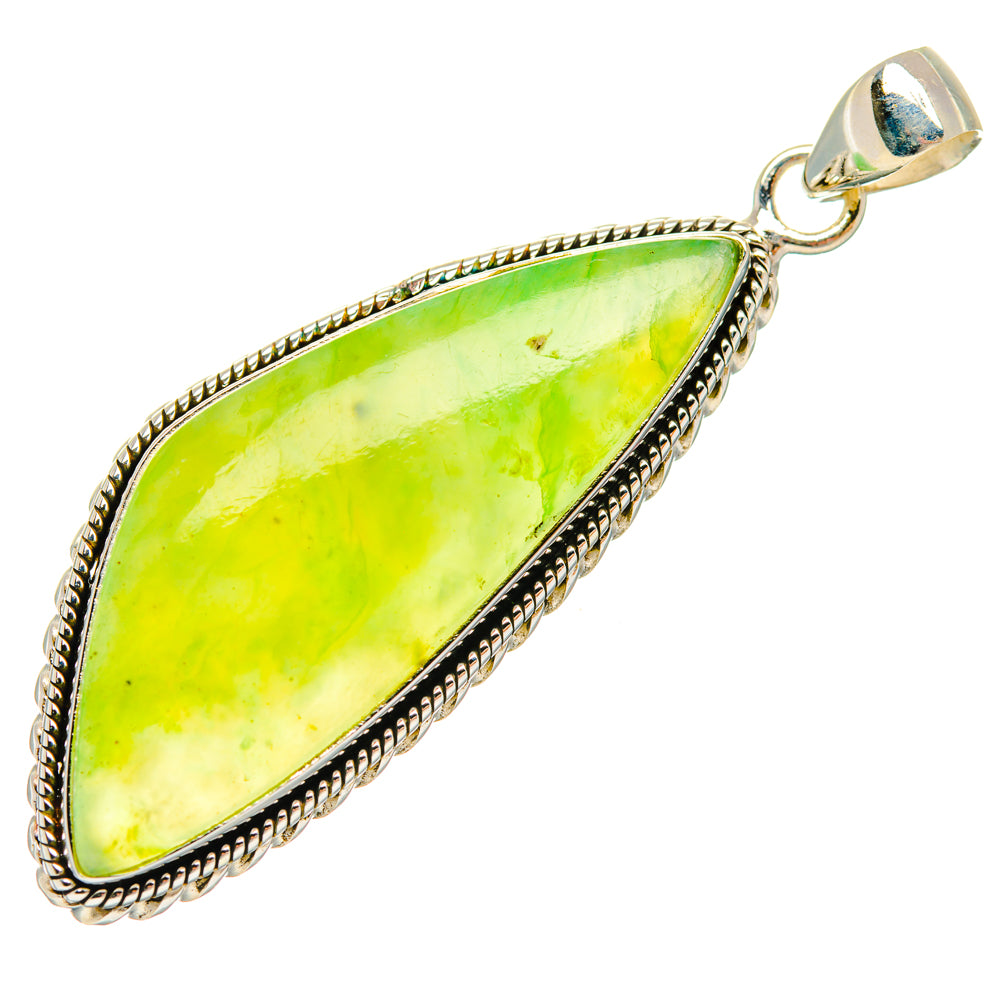 Peruvian Opal Pendants handcrafted by Anasilvercos - PD28311 - Photo 2