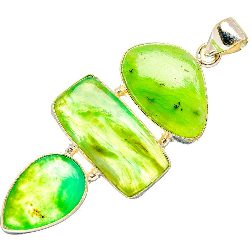 Peruvian Opal Pendants handcrafted by Anasilvercos - PD28313 - Photo 2