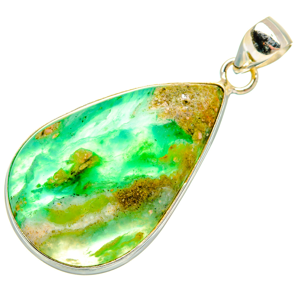 Peruvian Opal Pendants handcrafted by Anasilvercos - PD28321 - Photo 2
