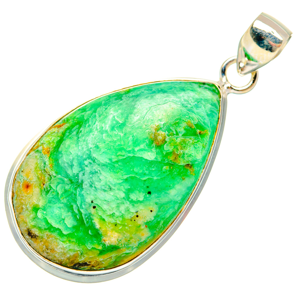Peruvian Opal Pendants handcrafted by Anasilvercos - PD28323 - Photo 2
