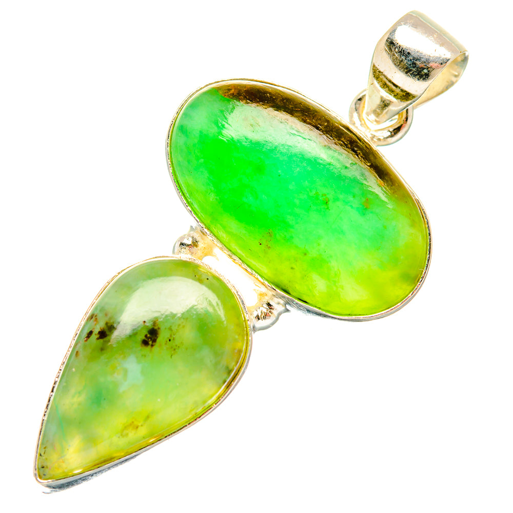 Peruvian Opal Pendants handcrafted by Anasilvercos - PD28327 - Photo 2