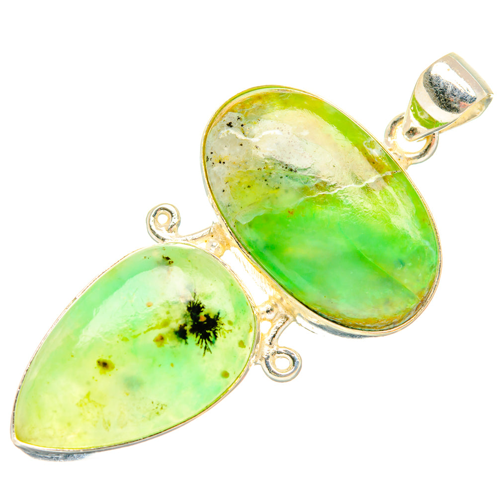 Peruvian Opal Pendants handcrafted by Anasilvercos - PD28328 - Photo 2