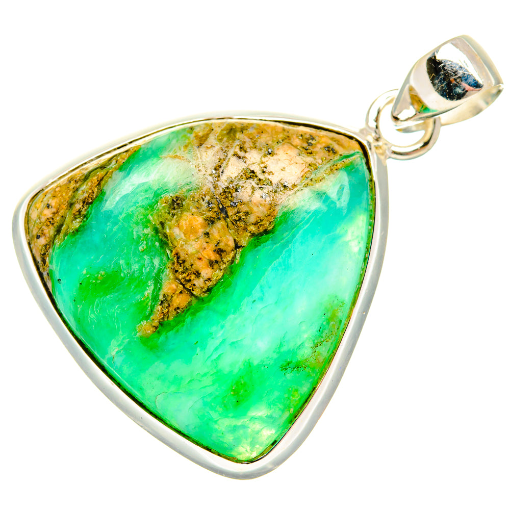 Peruvian Opal Pendants handcrafted by Anasilvercos - PD28334 - Photo 2