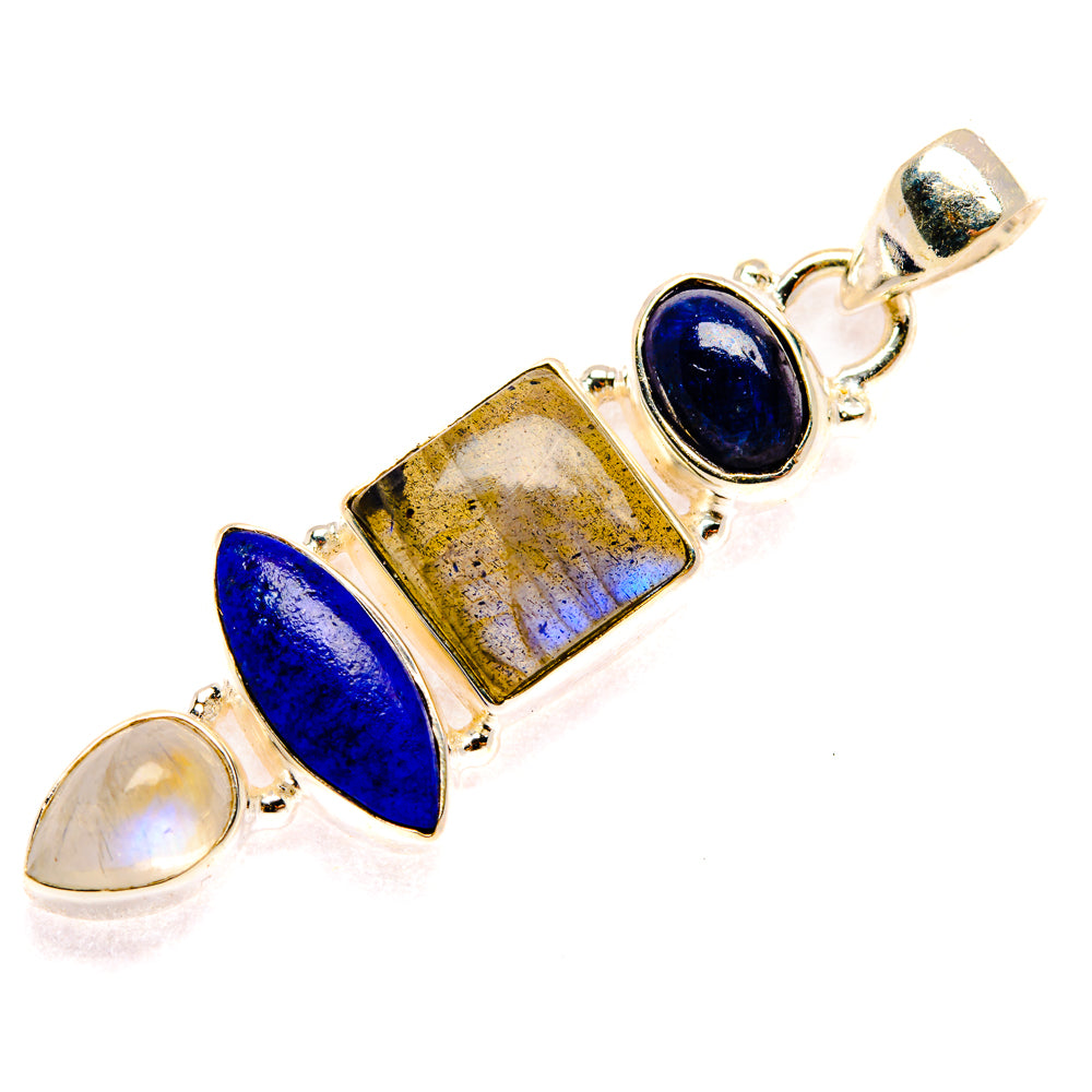 Labradorite Pendants handcrafted by Anasilvercos - PD28349 - Photo 2