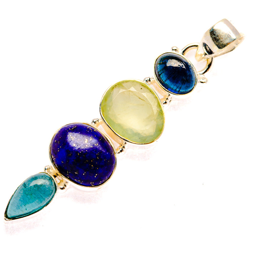 Lapis Lazuli Pendants handcrafted by Anasilvercos - PD28355 - Photo 2