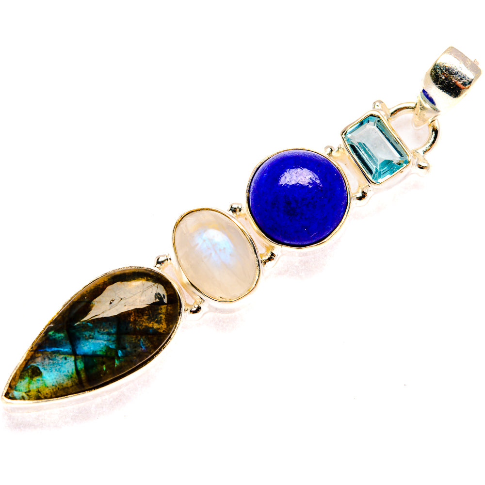Labradorite Pendants handcrafted by Anasilvercos - PD28363 - Photo 2