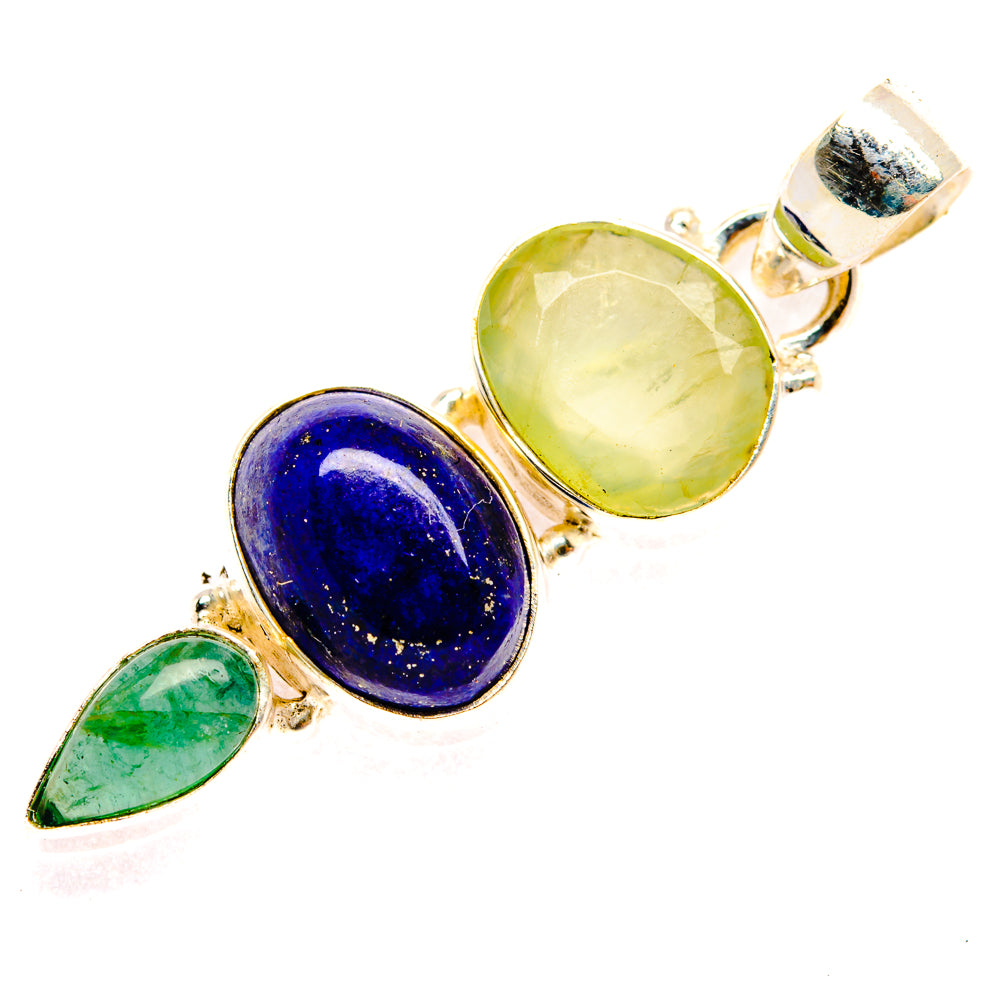 Lapis Lazuli Pendants handcrafted by Anasilvercos - PD28367 - Photo 2