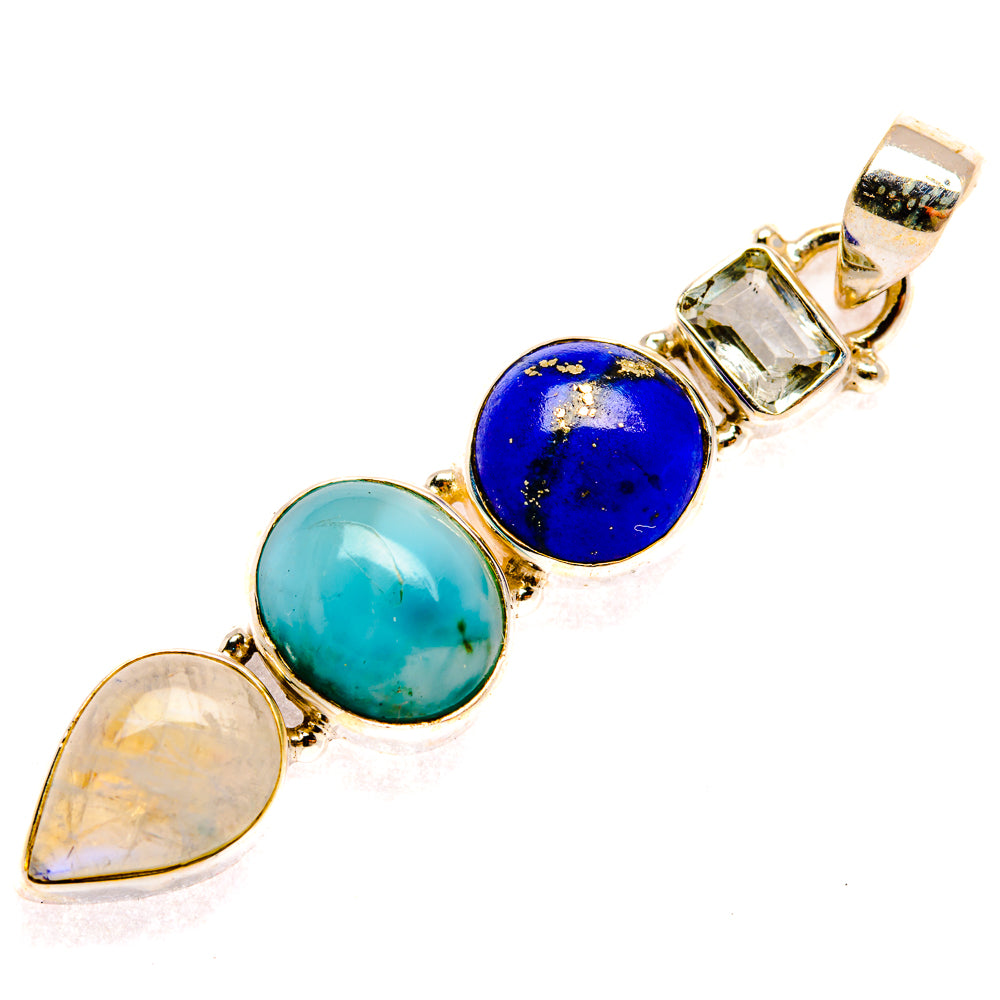 Larimar Pendants handcrafted by Anasilvercos - PD28370 - Photo 2