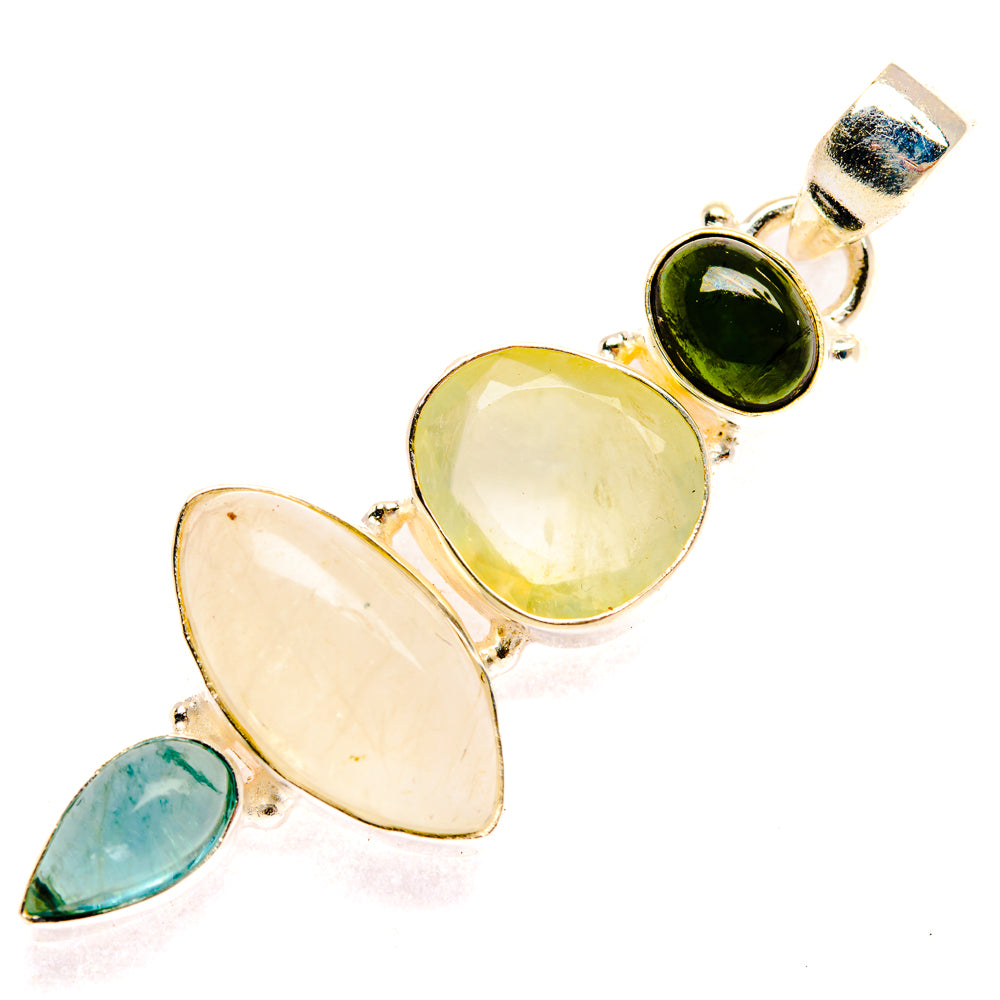 Rainbow Moonstone Pendants handcrafted by Anasilvercos - PD28371 - Photo 2