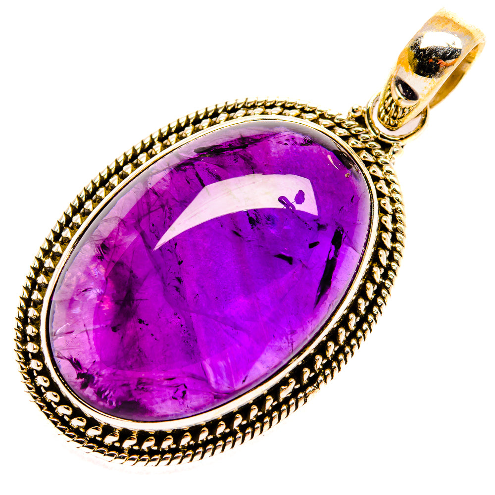Amethyst Pendants handcrafted by Anasilvercos - PD28376 - Photo 2