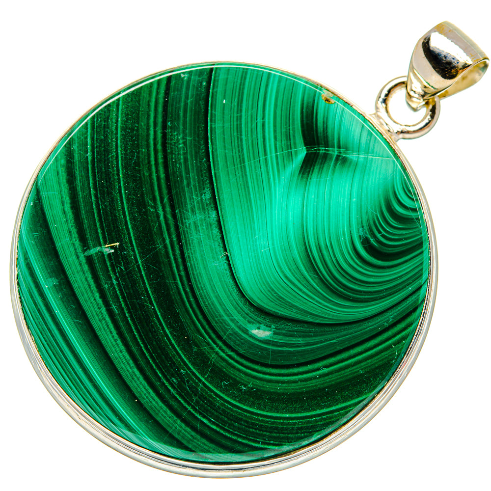 Malachite Pendants handcrafted by Anasilvercos - PD28409 - Photo 2