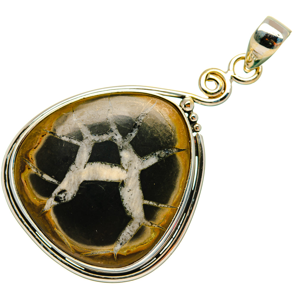 Septarian Geode Pendants handcrafted by Anasilvercos - PD28439 - Photo 2