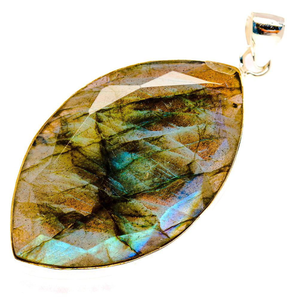 Labradorite Pendants handcrafted by Anasilvercos - PD28453 - Photo 2