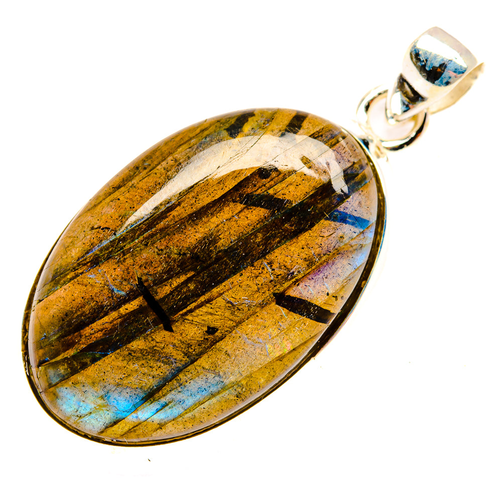 Labradorite Pendants handcrafted by Anasilvercos - PD28460 - Photo 2