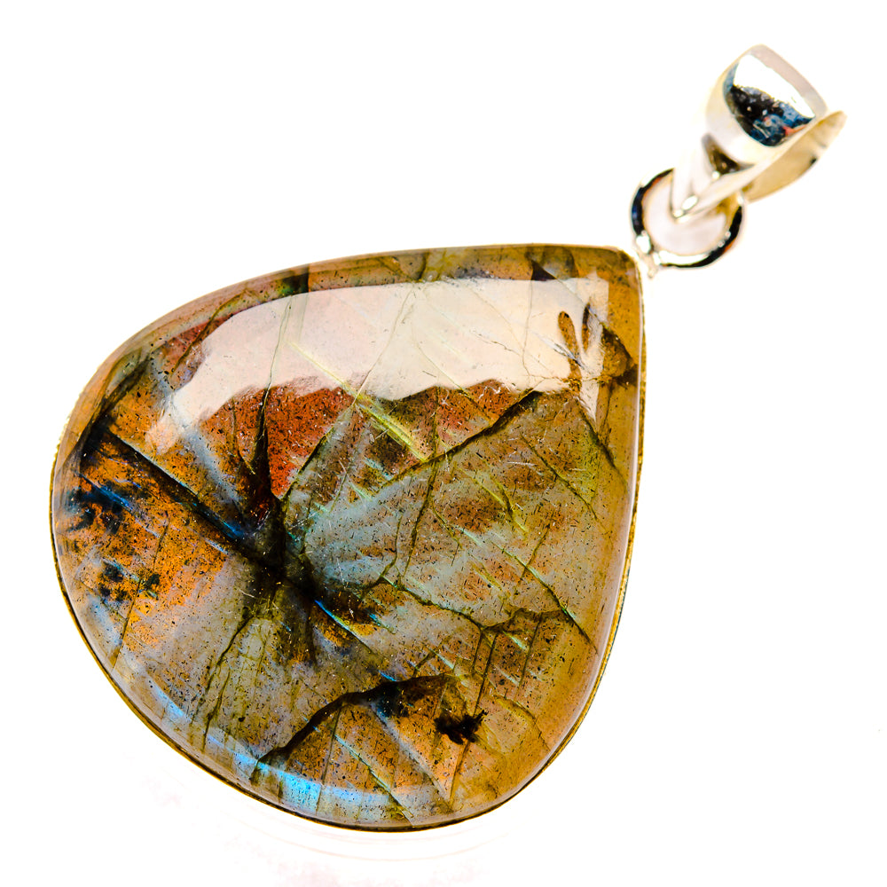 Labradorite Pendants handcrafted by Anasilvercos - PD28462 - Photo 2