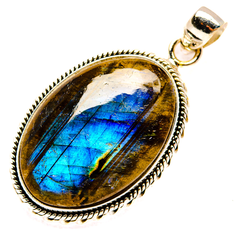 Labradorite Pendants handcrafted by Anasilvercos - PD28463 - Photo 2