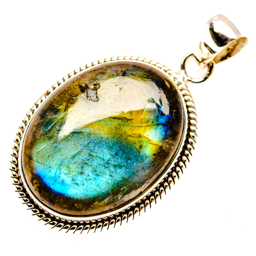 Labradorite Pendants handcrafted by Anasilvercos - PD28464 - Photo 2
