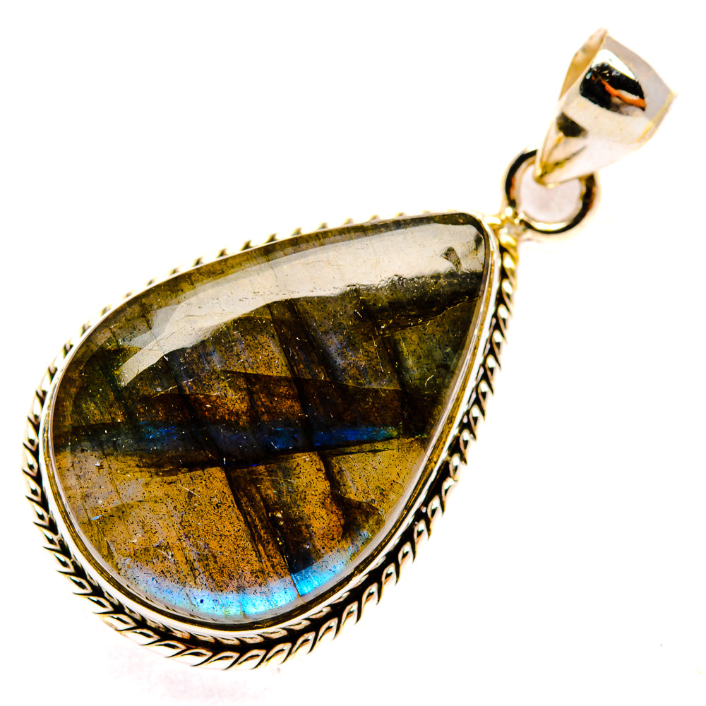 Labradorite Pendants handcrafted by Anasilvercos - PD28466 - Photo 2