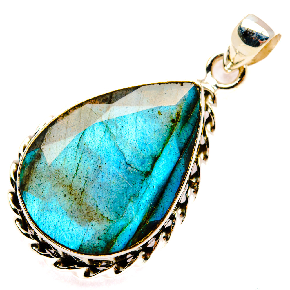 Labradorite Pendants handcrafted by Anasilvercos - PD28471 - Photo 2