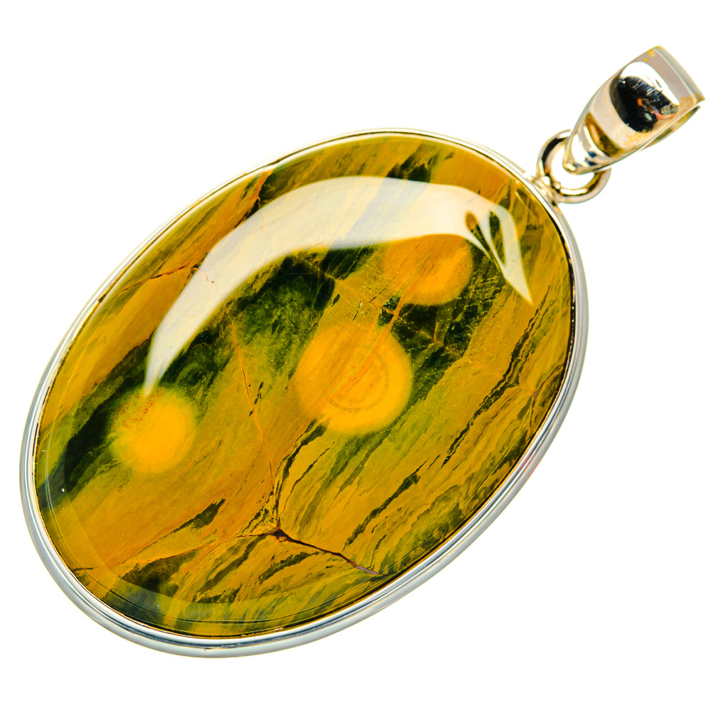 Ocean Jasper Pendants handcrafted by Anasilvercos - PD28478 - Photo 2