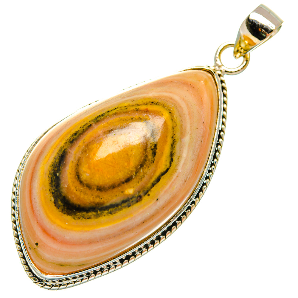 Ocean Jasper Pendants handcrafted by Anasilvercos - PD28507 - Photo 2