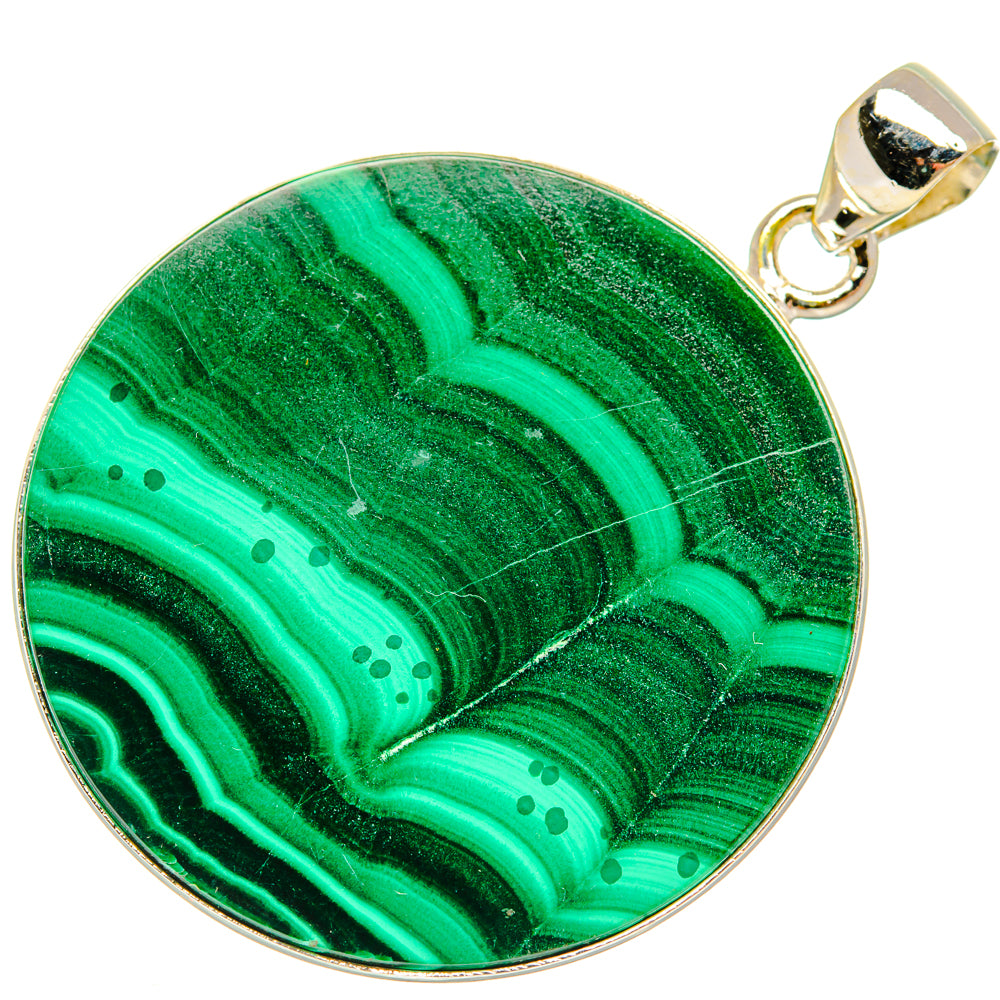 Malachite Pendants handcrafted by Anasilvercos - PD28508 - Photo 2