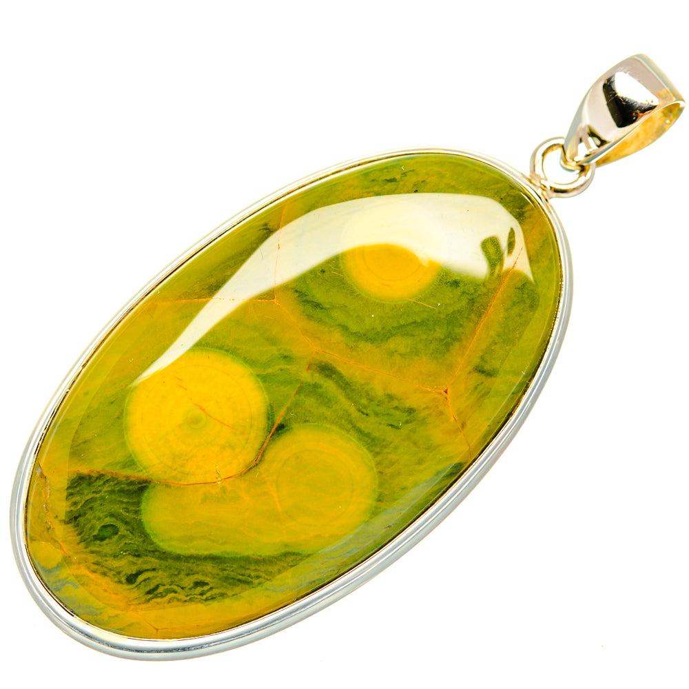 Ocean Jasper Pendants handcrafted by Anasilvercos - PD28525 - Photo 2