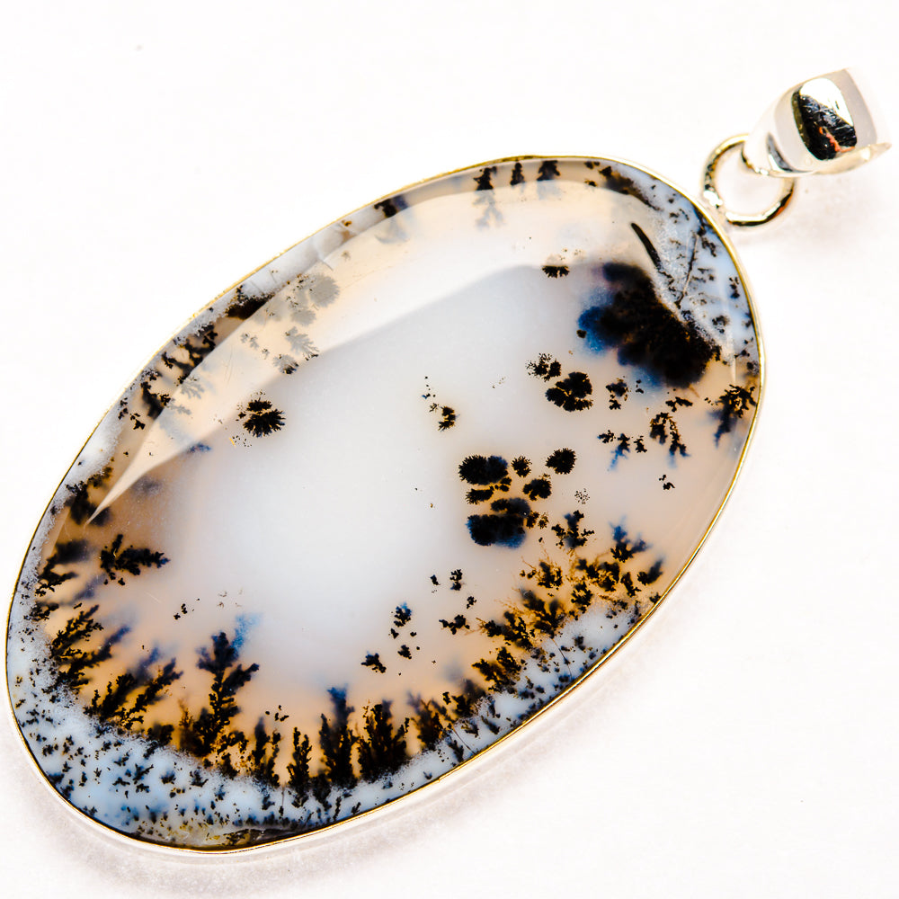 Dendritic Opal Pendants handcrafted by Anasilvercos - PD28536 - Photo 2