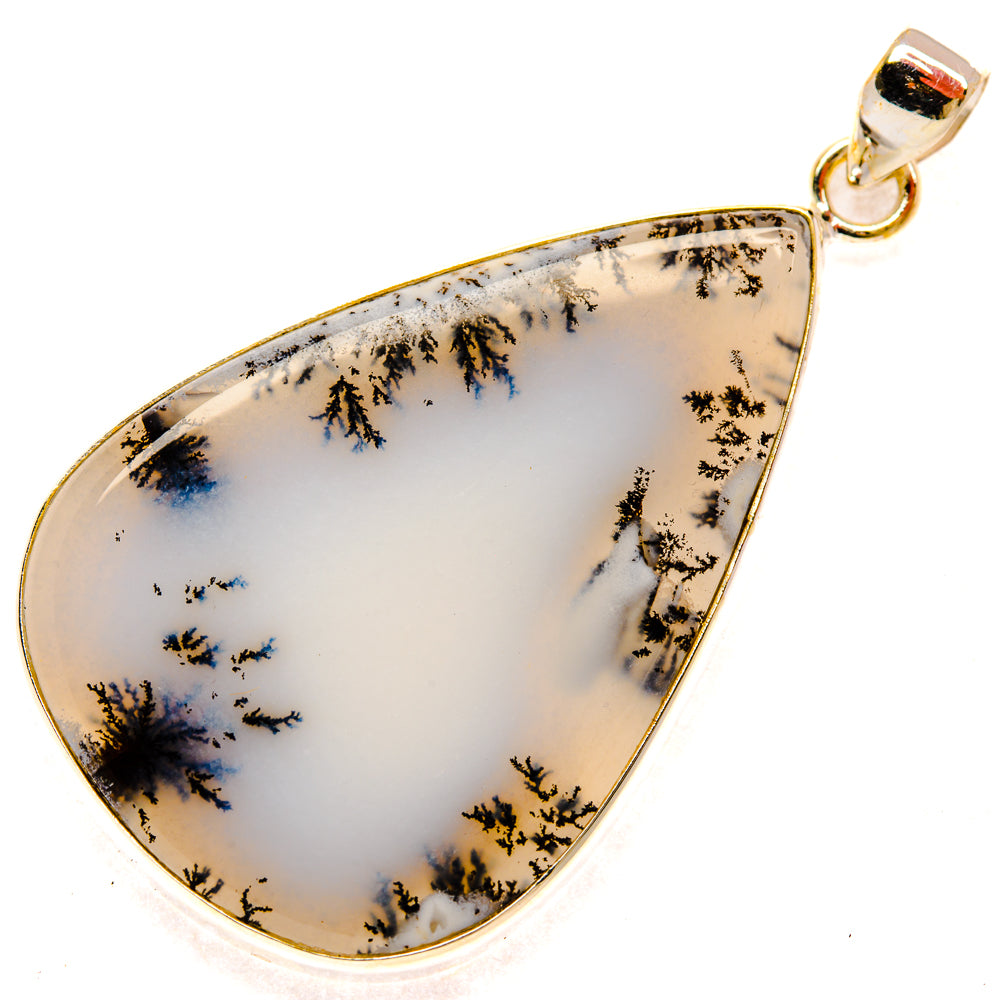Dendritic Opal Pendants handcrafted by Anasilvercos - PD28541 - Photo 2