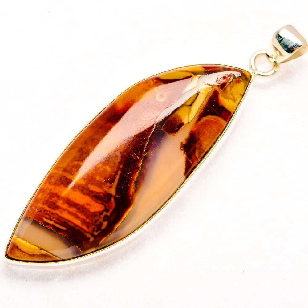 Brecciated Mookaite Pendants handcrafted by Anasilvercos - PD28542 - Photo 2