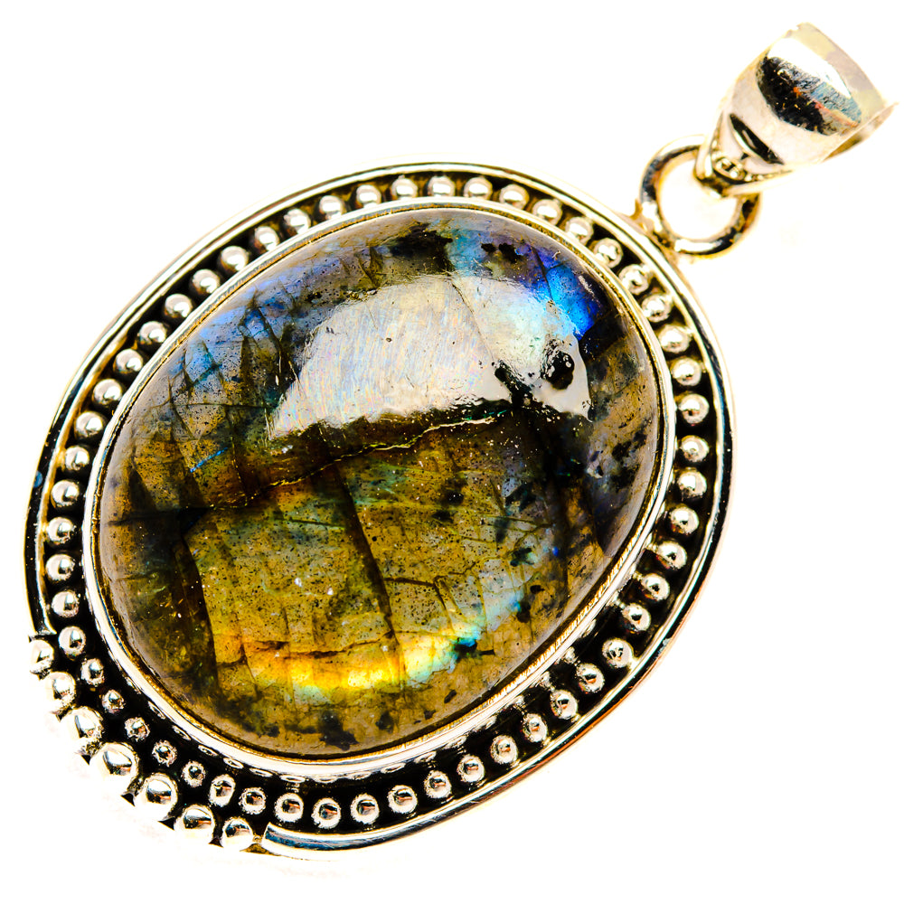 Labradorite Pendants handcrafted by Anasilvercos - PD28569 - Photo 2
