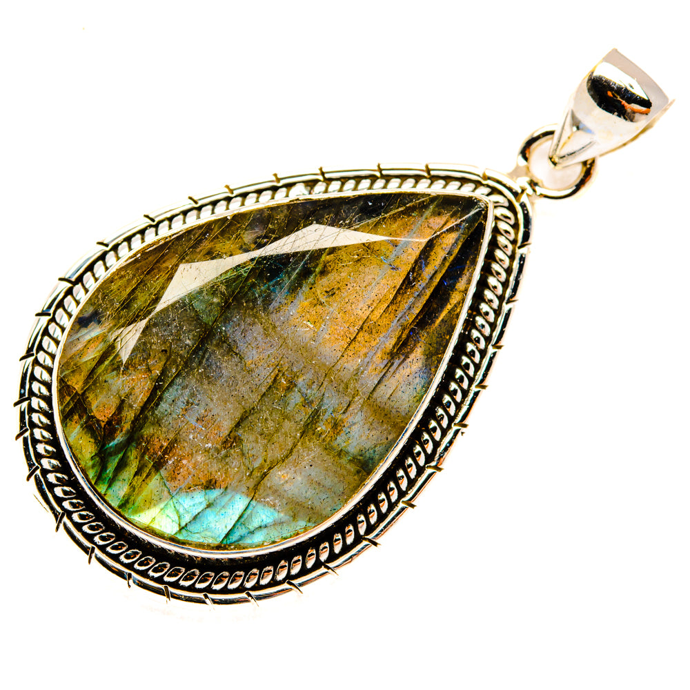 Labradorite Pendants handcrafted by Anasilvercos - PD28573 - Photo 2
