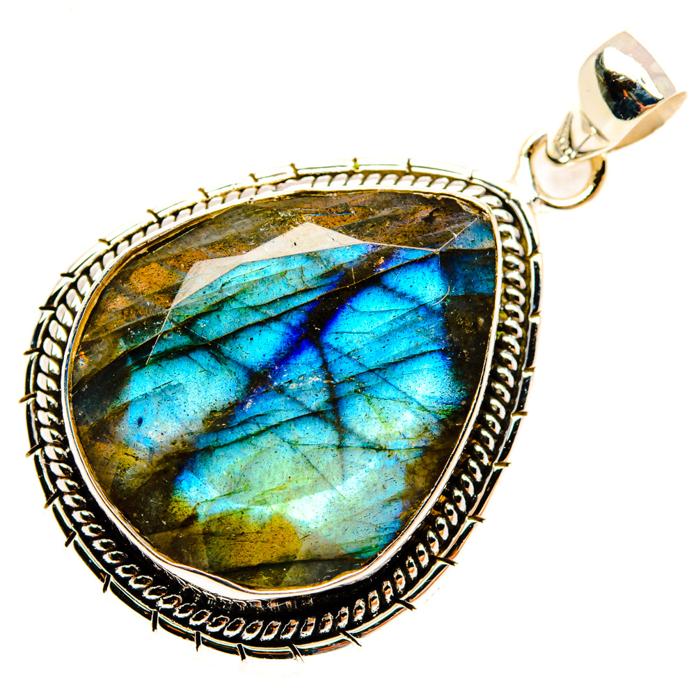Labradorite Pendants handcrafted by Anasilvercos - PD28575 - Photo 2