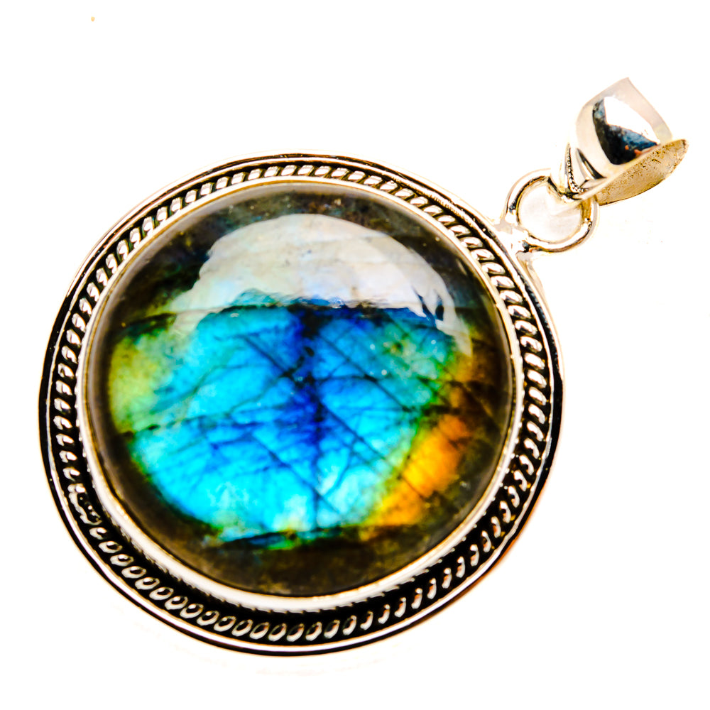 Labradorite Pendants handcrafted by Anasilvercos - PD28577 - Photo 2