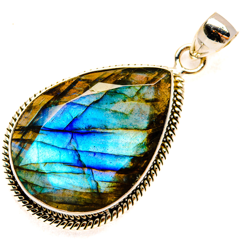 Labradorite Pendants handcrafted by Anasilvercos - PD28582 - Photo 2