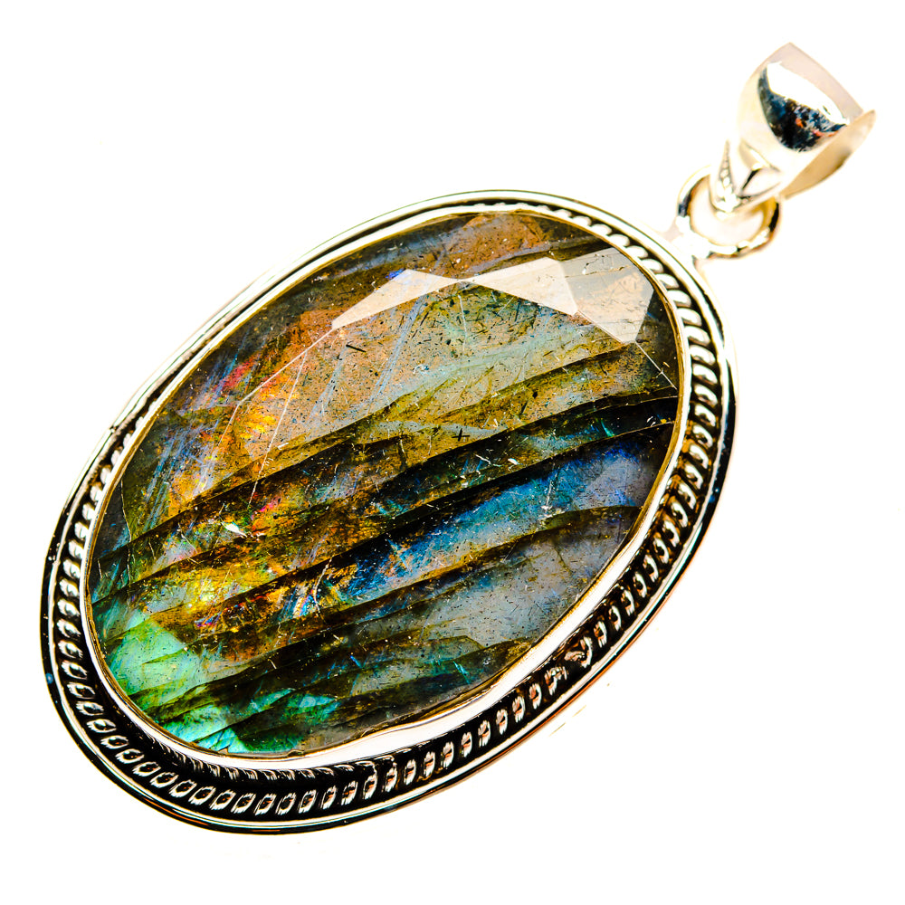Labradorite Pendants handcrafted by Anasilvercos - PD28585 - Photo 2