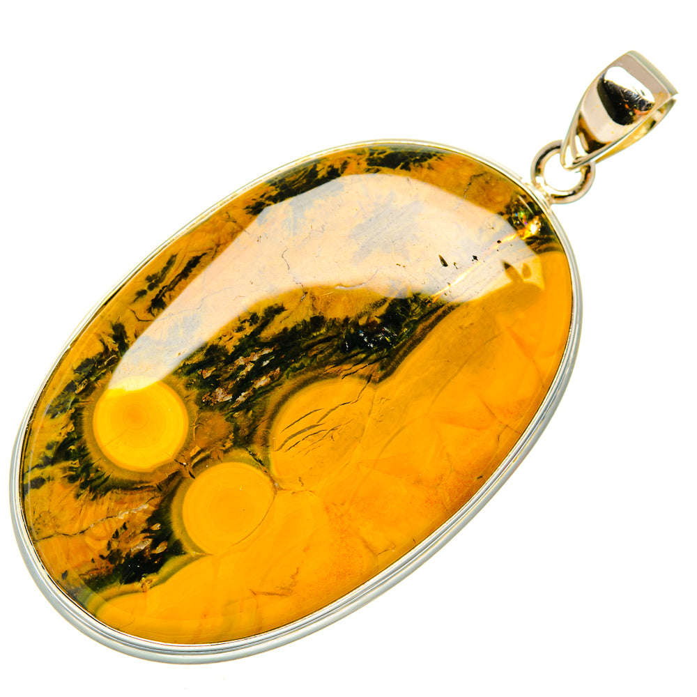 Ocean Jasper Pendants handcrafted by Anasilvercos - PD28604 - Photo 2