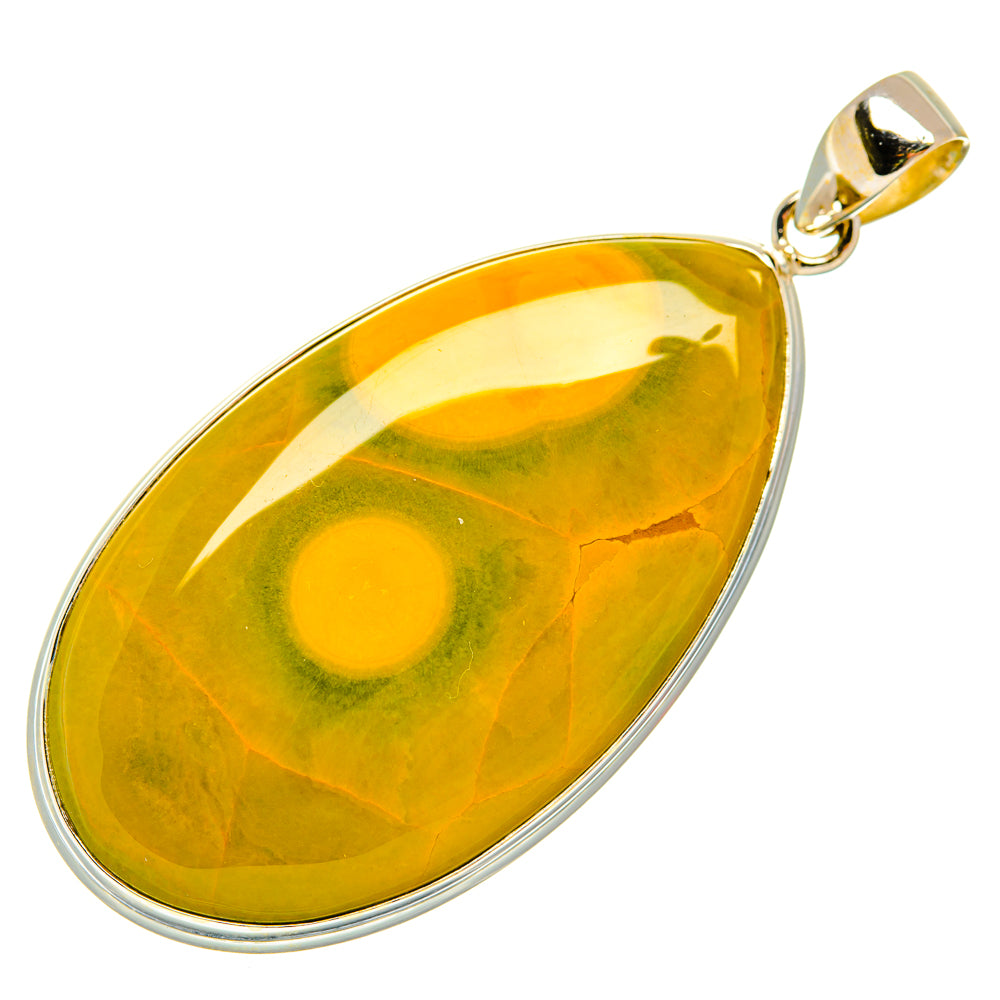 Ocean Jasper Pendants handcrafted by Anasilvercos - PD28605 - Photo 2