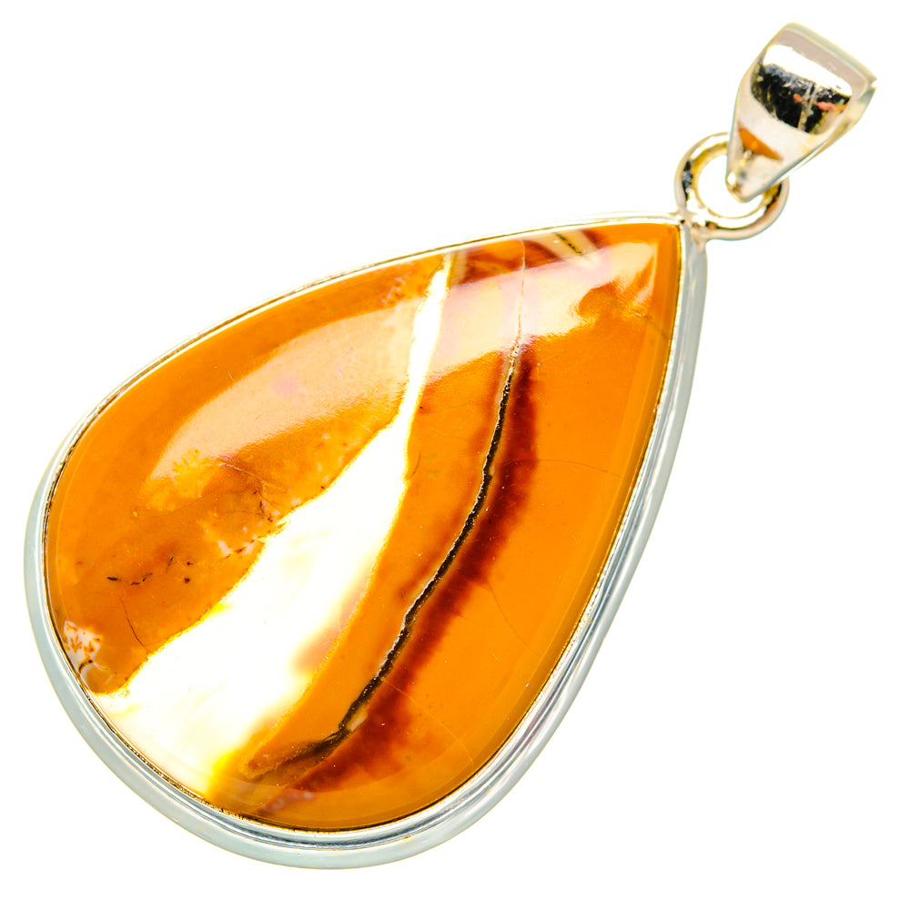 Brecciated Mookaite Pendants handcrafted by Anasilvercos - PD28615 - Photo 2
